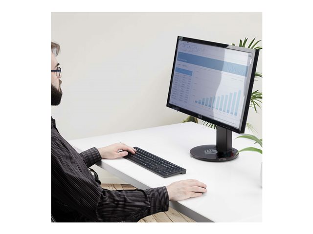 StarTech.com 24in 16:10 Anti-Blue Light Filter, BlueLight Screen Filter - Display privacy filter - 4-way - removable - plug-in/adhesive - 24\" wide - TAA Compliant
