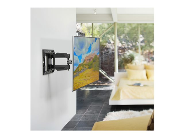 Ergotron Neo-Flex UHD - Mounting kit (wall mount) - low profile - for flat panel - cantilever - black - screen size: from 37\"
