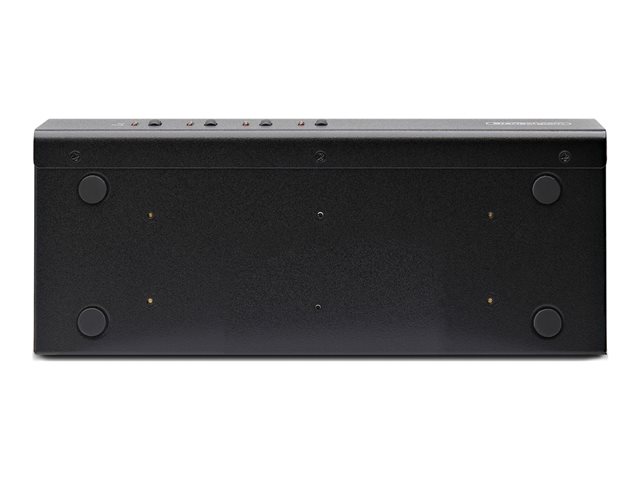 StarTech.com 4-Port Dual-Monitor DisplayPort KVM Switch, 4K 60Hz, 2x USB 5Gbps Hub Ports, 2x USB 2.0 HID Ports, Hotkey and Push-Button Switching, TAA Compliant - 3.5mm Audio, HDCP (P4DD46A2-KVM-SWITCH) - KVM / audio switch - 4 x KVM / audio / USB - 1