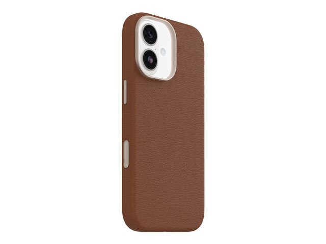 OtterBox Symmetry Cactus Leather Camera Control Apple iPhone 17 Desert Saddle - brown