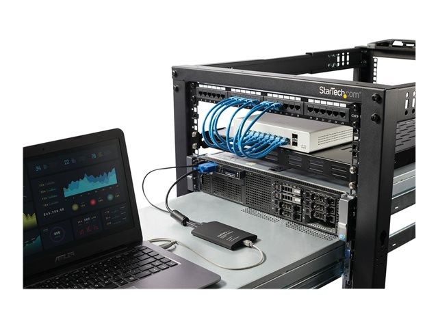 StarTech.com USB Crash Cart Adapter - File Transfer & Video - Portable Server Room Laptop to KVM Console Crash Cart (NOTECONS02) - KVM switch - 1 x KVM port(s) - 1 local user - desktop