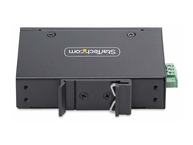 StarTech.com 5-Port Unmanaged Industrial Ethernet Switch - IP30 - TAA - Switch - unmanaged - 5 x 10/100/1000Base-T - DIN rail mountable, wall-mountable - DC - TAA Compliant