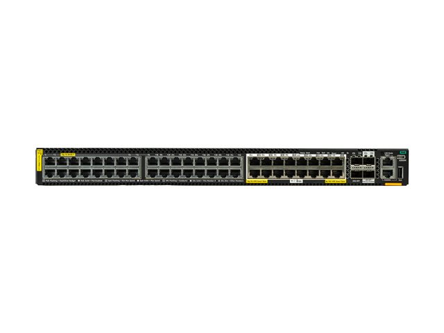 HPE Aruba Networking CX 6300M 32p 1G 16p SmtRt 5G Class8 PoE 2p SFP56 50G 2p SFP28 25G MACsec Switch