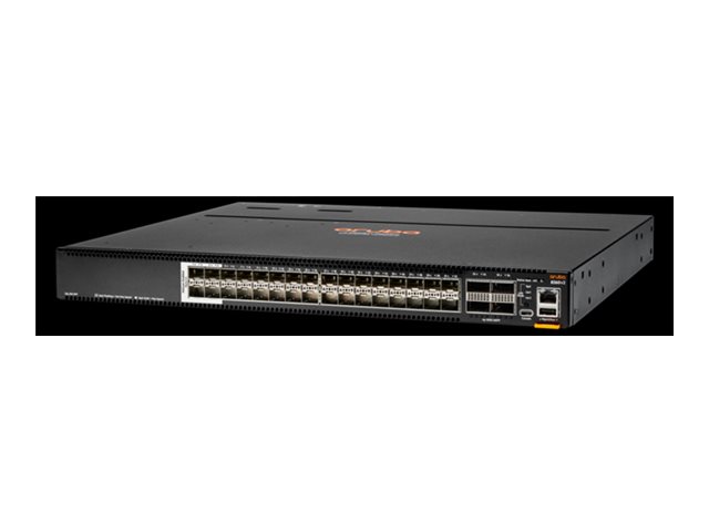 HPE Aruba CX 8360-32Y4C V2 - Switch - L3 - Managed - 32 x 1/10/25 Gigabit Ethernet SFP / SFP+ / SFP28 + 4 x 40/100 Gigabit QSFP+ / QSFP28 - back to front airflow - rack-mountable - AC