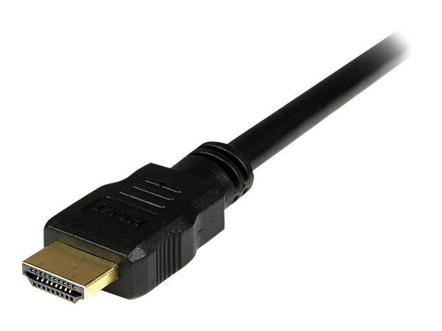 StarTech.com 2m (6ft) HDMI Extension Cable, Ultra HD HDMI Male to Female Cable, 4K HDMI Cable Extender, 4K 30Hz UHD HDMI Cable with Ethernet M/F, High Speed HDMI 1.4 Cable, 10.2Gbps - HDMI Cord Extender - HDMI extension cable - HDMI male to HDMI female - 2 m - shielded - black - for P/N: CDP2HDMM2MB, DP2HDMM2MB, HDDVIMM3, HDMM1MP, HDMM2MP, HDMM3MP, HDPMM50, MDP2HDMM2MB