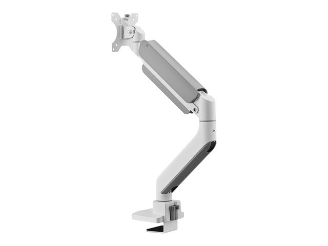 Neomounts DS70PLUS-450WH1 - Mounting kit (desk mounting arm) - full-motion - for curved LCD display - steel - white - screen size: 17\"-49\"