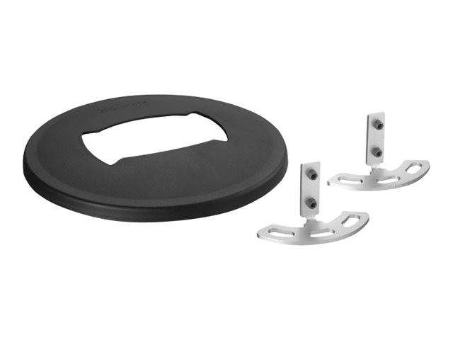 Floor plate large Black