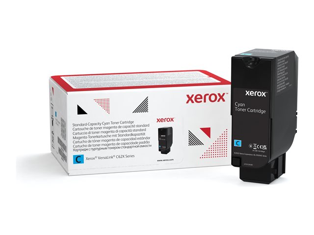 Xerox - Cyan - original - box - toner cartridge - for VersaLink C625, C625V_DN