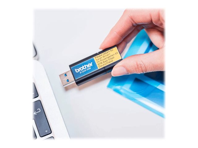 Brother CZ-1001 - Roll (0.94 cm x 5 m) 1 roll(s) continuous labels - for Brother VC-500W
