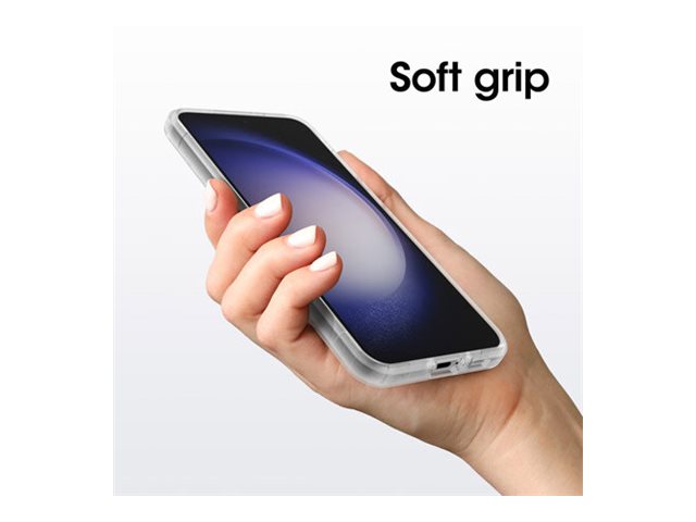 OtterBox React Series - Back cover for mobile phone - antimicrobial - thermoplastic elastomer (TPE), polycarbonate - stardust - for Samsung Galaxy S23+