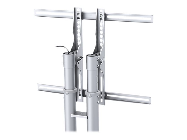 Neomounts PLASMA-M1800E - Cart - for flat panel / AV equipment - silver - screen size: 27\"-70\"
