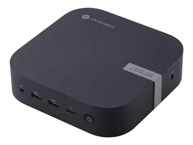 ASUS Chromebox 5 SC002UN - Mini PC 1 x Celeron 7305 - RAM 4 GB - SSD 128 GB - NVMe - UHD Graphics - Gigabit Ethernet, 2.5 Gigabit Ethernet, Bluetooth 5.2, IEEE 802.11ax (Wi-Fi 6E) - Chrome OS - monitor: none - eco black