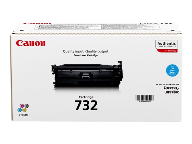 Canon 732 C - Cyan - original - toner cartridge - for i-SENSYS LBP7780Cx