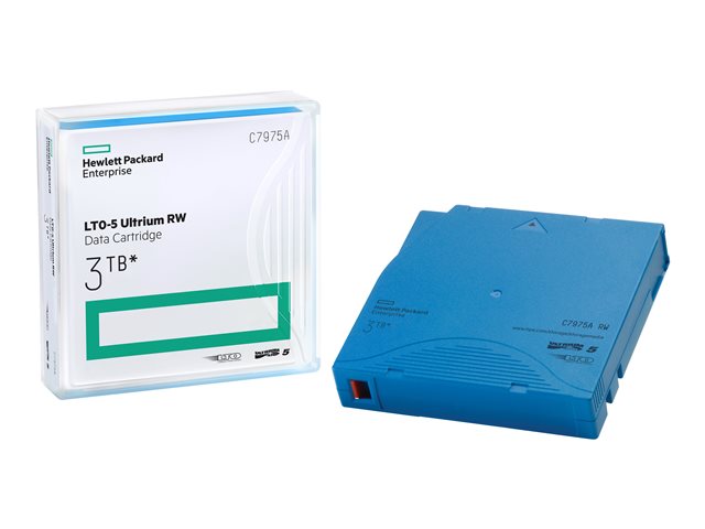HPE Ultrium RW Data Cartridge - LTO Ultrium 5 - 1.5 TB / 3 TB - light blue - for HPE MSL2024, MSL4048, MSL8096, LTO-5 Ultrium, StoreEver MSL4048 LTO-5, MSL6480