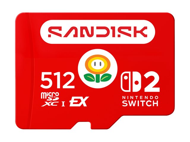 Express microSD Nintendo PCIe 512GB