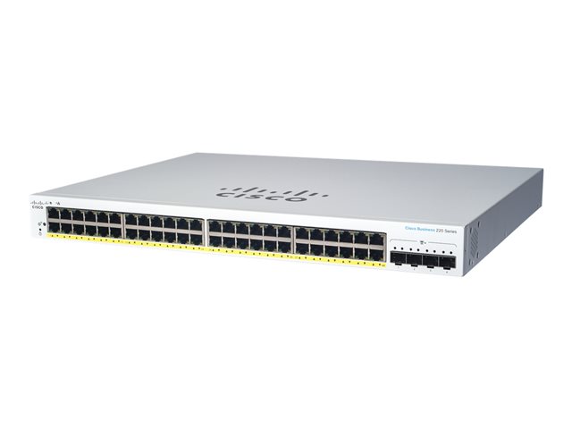 CBS220 Smart 48-port GE 4x1G SFP