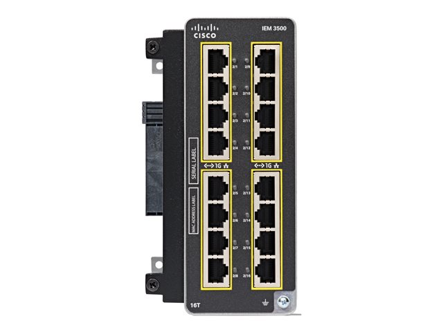 Cisco IE3500 w/ 16 GE Copper ports Expan