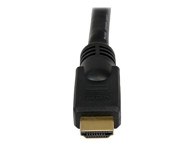 StarTech.com 7m High Speed HDMI Cable - Ultra HD 4k x 2k HDMI Cable - HDMI to HDMI M/M - 7 meter HDMI 1.4 Cable - Audio/Video Gold-Plated (HDMM7M) - HDMI cable - HDMI male to HDMI male - 7 m - black
