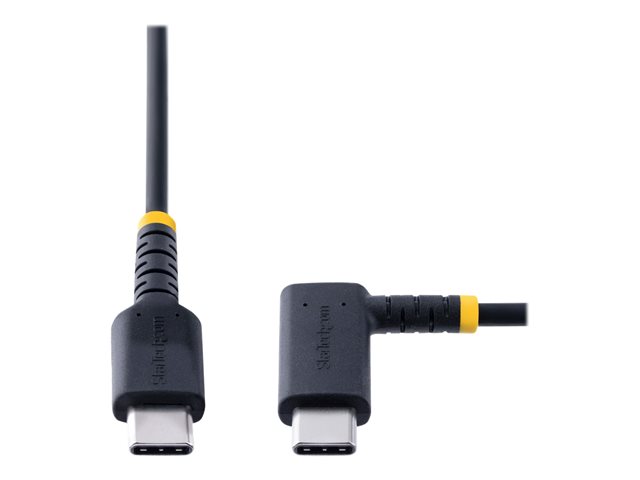 Startech 1ft USB C Charging Cable Angled 60W PD