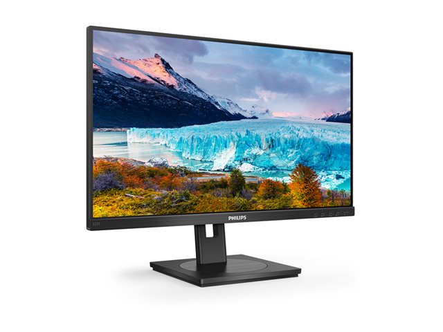 Philips S-line 222S1AE - LED monitor - 22\" (21.5\" viewable) - 1920 x 1080 Full HD (1080p) @ 75 Hz - IPS - 250 cd/m² - 1000:1 - 4 ms - HDMI, DVI-D, VGA, DisplayPort - speakers - textured black
