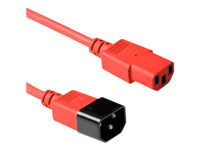 POWERCORD C13-C14 RD 0.30M. 1 stk