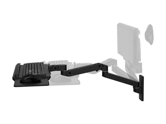 Lx Pro Arm, Keyboard Tray Wall Mount, Wcb