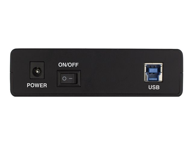 Storage enclosure - 3.5\" - SATA 6Gb/s - USB 3.2 (Gen 1) - zwart
