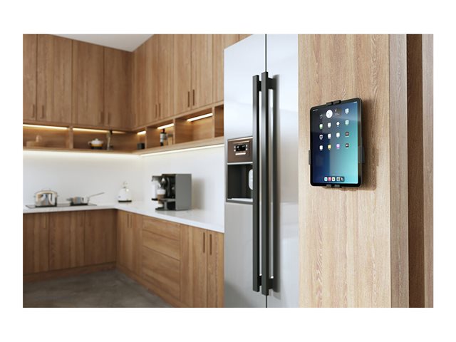 Neomounts WL15-625BL1 - Mounting kit (wall mount) - for tablet - lockable - steel - black - screen size: 7.9\" - 11\" - mounting interface: 100 x 100 mm