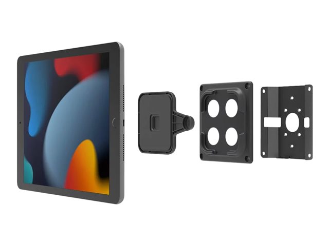 Compulocks VESA Wall Mount Bracket with Security Slot - Mounting component (wall mount bracket) - black