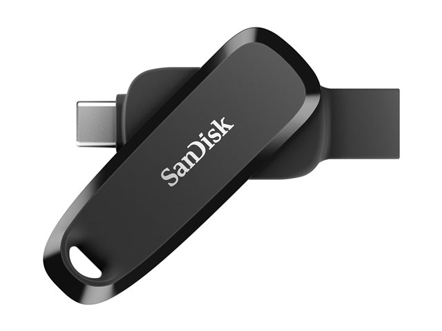 SanDisk Phone - USB flash drive - 128 GB - USB 3.2 Gen 1 / USB-C - black
