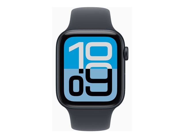 Apple Watch SE 3 GPS + Cellular 44mm Midnight Aluminium Case with Midnight Sport Band - M/L