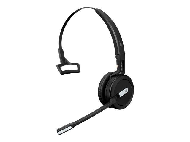EPOS IMPACT SDW 5016T - Headset system - on-ear - convertible - DECT - wireless, wired - black - Certified for Microsoft Teams, Optimised for UC
