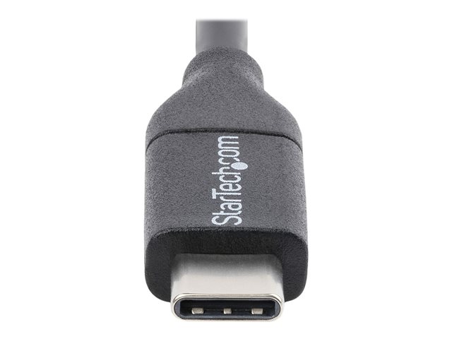 StarTech.com 0.5m USB C Cable - USB 2.0 - M/M - USB-C Charger Cable - USB 2.0 Type C Cable - Short USB C Cable (USB2CC50CM) - USB cable - 24 pin USB-C (M) to 24 pin USB-C (M) - USB 2.0 - 50 cm - black - for P/N: DKT30CHD