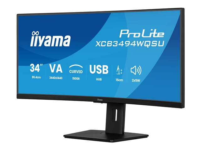 34\"W LCD Curved Business UWQHD VA