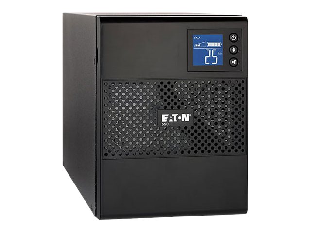 Eaton 5SC 750 - UPS - AC 120 V - 525 Watt - 750 VA - RS-232, USB - output connectors: 6 - black