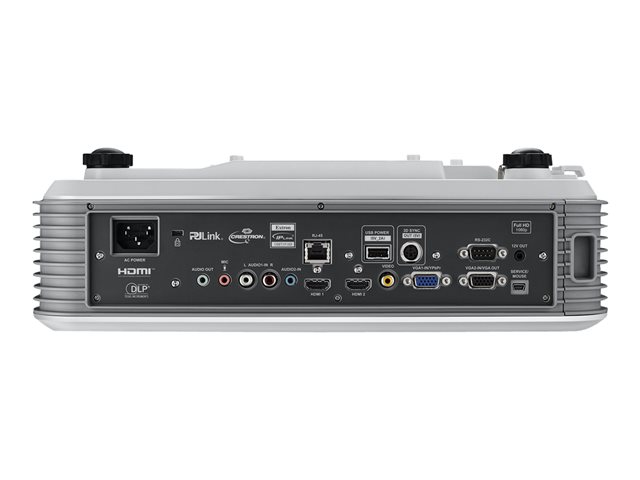 Optoma W319USTire - DLP projector - 3D - 3500 ANSI lumens - WXGA (1280 x 800) - 16:10 - 720p - ultra short-throw fixed lens