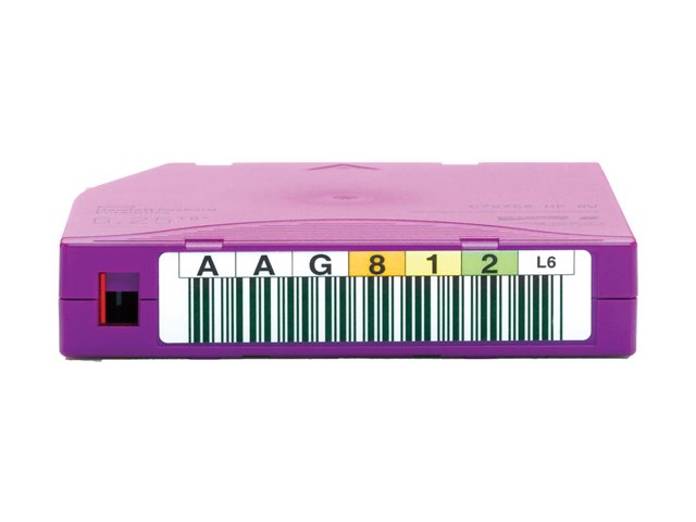 HP LTO-6 Ultrium 6.25TB MP RW Custom Lab