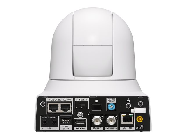 Sony Premium 4K30P IP PTZ camera with 30x (w/CIZ) zoom and NDI®|HX capability - white