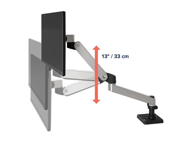 LX PRO ARM SINGLE DISPLAY DESK MOUNT