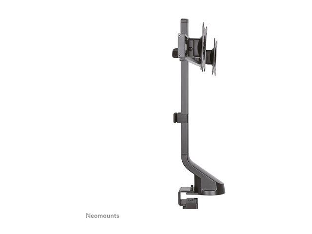 Neomounts FPMA-D860D - Mounting kit - full-motion - for 2 LCD displays - black - screen size: 10\"-27\" - clamp mountable, grommet, desk-mountable