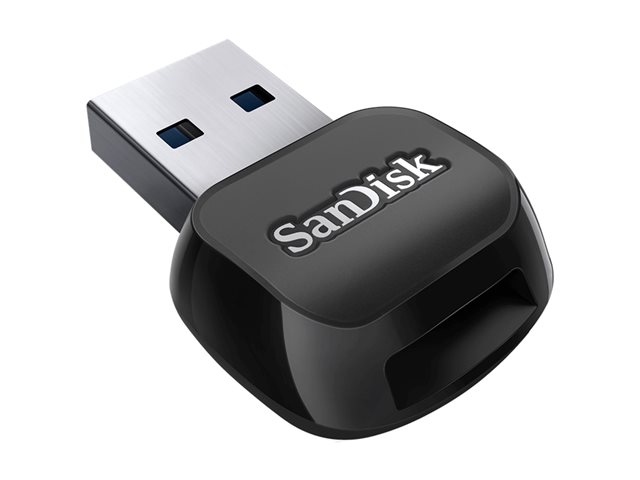 SanDisk QuickFlow - Card reader (microSD, microSDHC, microSDHC UHS-I, microSDXC, microSDXC UHS-I) - USB 3.2 Gen 1