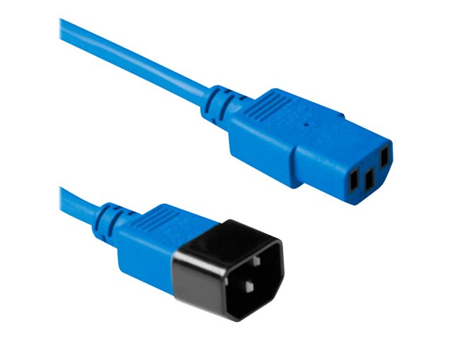 POWERCORD C13-C14 BU 5.00M. 1 stk