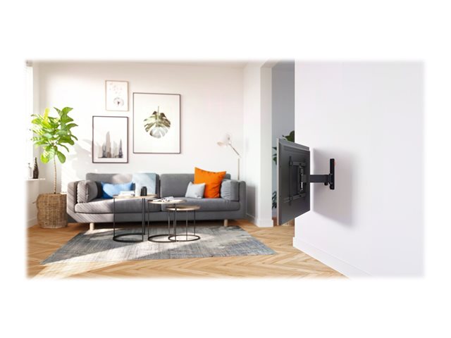 Vogel's Comfort TVM 3625 - Mounting kit (bracket, interface bar, interface display strips) - full-motion - for flat panel - aluminium - black - screen size: 40\"-70\" - wall-mountable