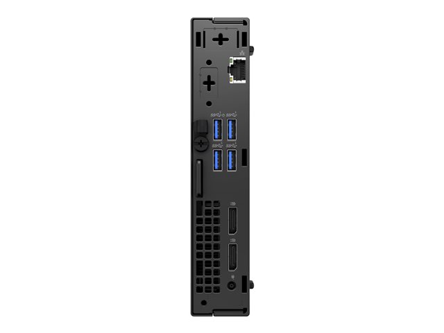Dell OptiPlex 5000 - Micro - Core i5 12500T / up to 4.4 GHz - vPro - RAM 8 GB - SSD 256 GB - NVMe, Class 35 - UHD Graphics 770 - Gigabit Ethernet, Bluetooth, IEEE 802.11ax (Wi-Fi 6E) - Win 10 Pro (includes Win 11 Pro Licence) - monitor: none - black - BTS - with 3 Years Basic Onsite