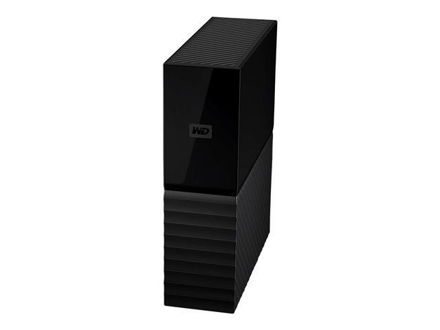 WD My Book WDBBGB0160HBK - Hard drive - encrypted - 16 TB - external (desktop) - USB 3.0 - 256-bit AES - black