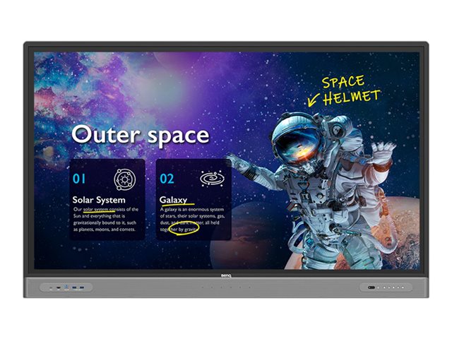 RM6503 - Education Interactive Display - 65 inch - 3840x2160 - wall mount and remote controller included