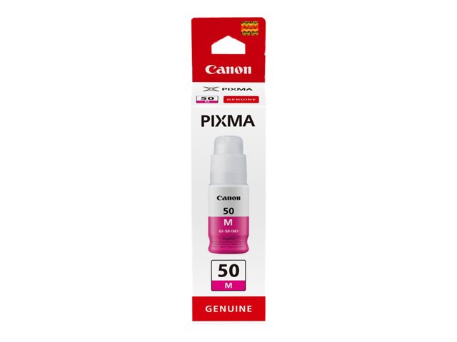 Canon GI 50 M - Magenta - original - ink refill - for PIXMA G5050, G6050, G7050, GM2050, GM4050