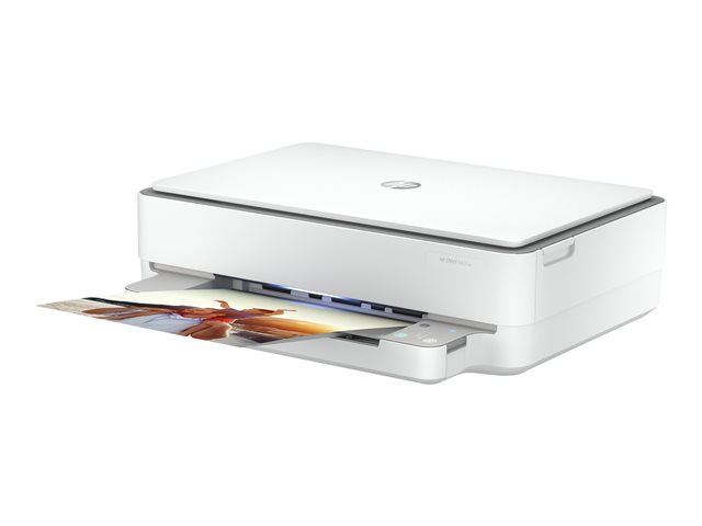 HP ENVY 6030e All-in-One - Multifunction printer - colour - ink-jet - 216 x 297 mm (original) - A4/Letter (media) - up to 8 ppm (copying) - up to 10 ppm (printing) - 100 sheets - USB 2.0, Wi-Fi(ac) - cement - HP Instant Ink eligible
