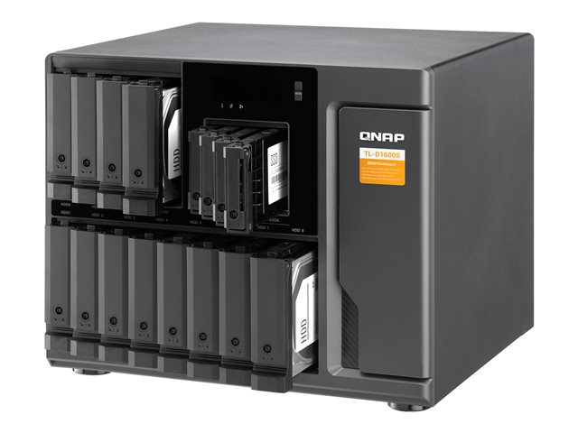QNAP TL-D1600S - Hard drive array - 16 bays (SATA-600) - SATA 6Gb/s (external)