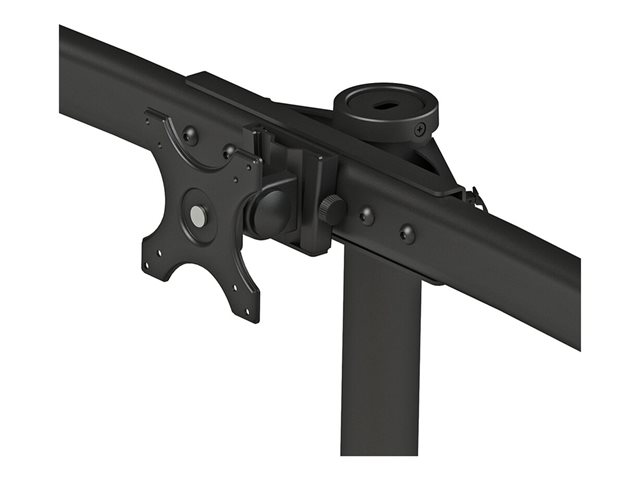 Neomounts FPMA-D700D6 - Mounting kit - full-motion - for 6 LCD displays - black - screen size: 19\"-27\" - clamp mountable, desk-mountable